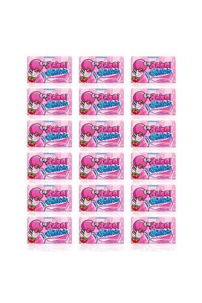 Big Babol Shakies Strawberry Flavored Chewing Gum 26 Gr X 18 Pieces