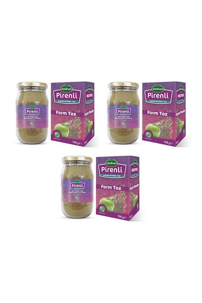 Mindivan Diet Support Product - Form Powder with Piren, X 3 Pieces
