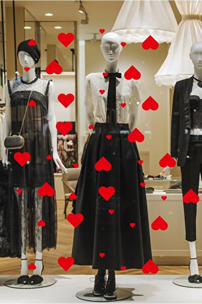 New Jargon 50 de bucăți autocolant decorativ pentru vitrine din sticlă, cu in...