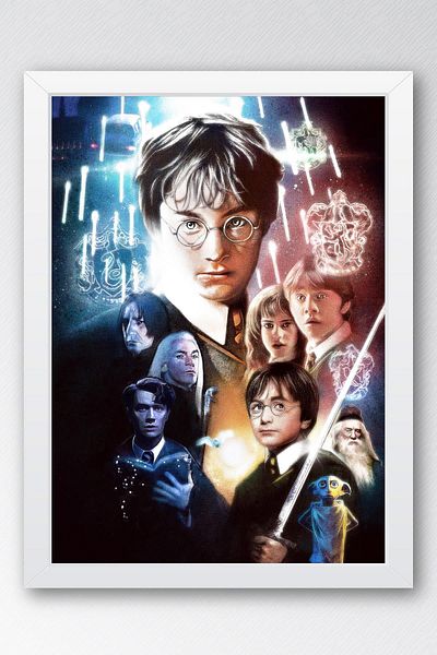 Saturn Pictură înrămată Harry Potter - Pictură poster film