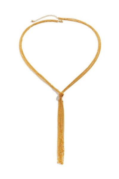 Shiklik MODA قلادة نسائية أنيقة متعددة السلاسل لتعزيز أناقتك