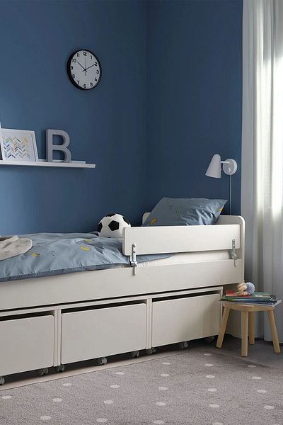 Binbirreyon Wooden Bed Barrier Child Protective Panel Portable 96X15Cm Pd030