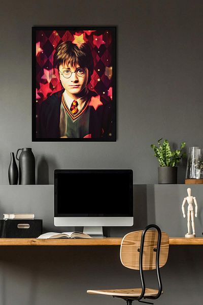 Saturn Pictură înrămată Harry Potter - Pictură poster film