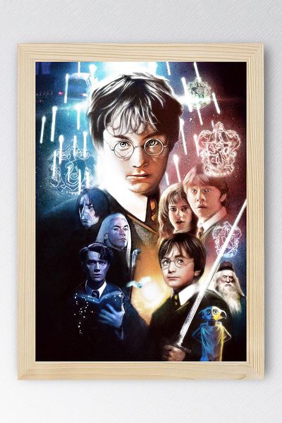 Saturn Harry Potter Framed Picture - Movie Poster Art Print