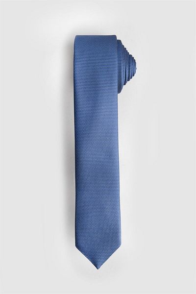 Tudors Dobby Blue Tie