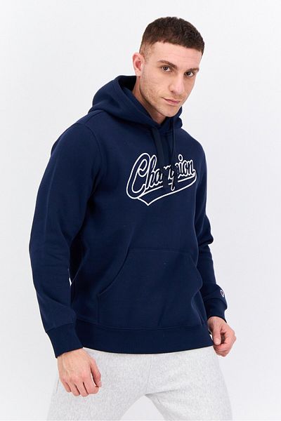 Champion Men Sportswear Fit Long Sleeves Outdoor Sweatshirt, Navy