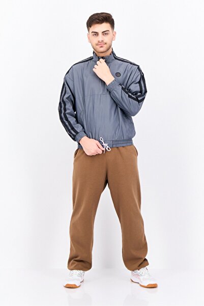 adidas Men Sportswear Fit Long Sleeve Outdoor Jacket, Grey