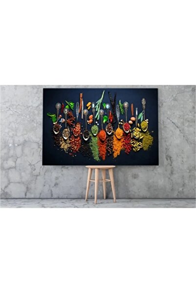 AR AJANS KANVAS TABLO Pictură pe pânză cu condimente de dimensiune gigant