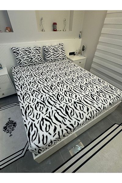 Violacasa Yumoş Puffy - Bed Sheet with Elastic and Pillowcases (160X200 & 180X200) Pars