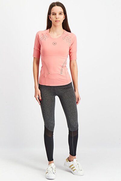 adidas by Stella McCartney Women Sportwear Fit Short Sleeve Training T-Shirt, Pink