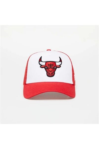New Era Style Red New Era 940 Af trucker NBA Team clear black Chibul cap