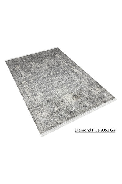 DECOSER HALI Decoser Diamond Plus Koleksiyonu Dokuma Halı DH9052 Gri