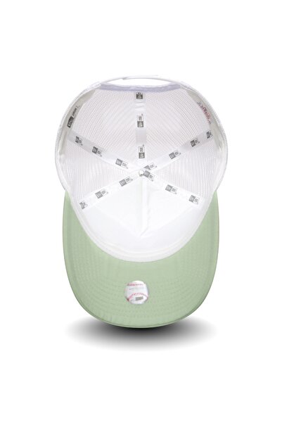 New Era Style Kšiltovka bílo zelená New Era 940W mlb Oxfrd aframe trucker Wmns Dettig