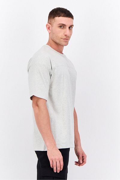 Champion Men Sportswear Fit Short Sleeves Training T-shirt, Heather Grey