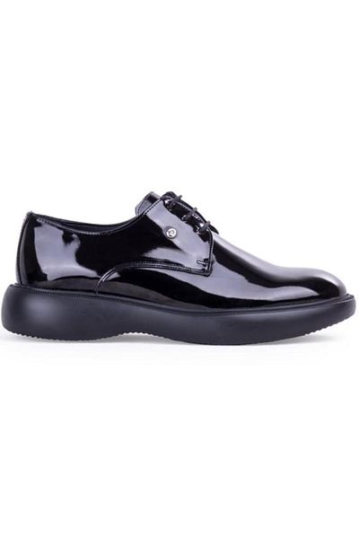 Pierre Cardin Pce-70914 Γαμήλια ανδρικά κλασικά παπούτσια με ψηλή σόλα μαύρα λουστρίνι