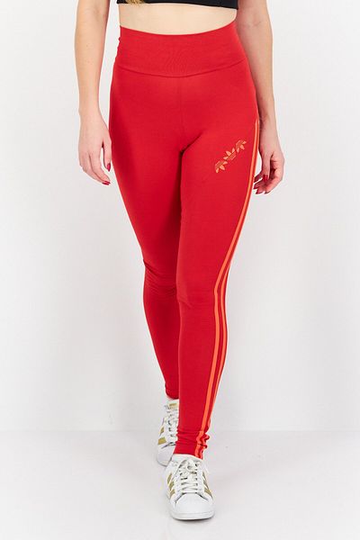 adidas Women Sportswear Fit Training Leggings, Red