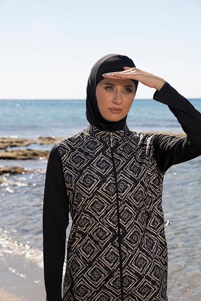 Estiva Fully Covered Hijab Swimsuit
