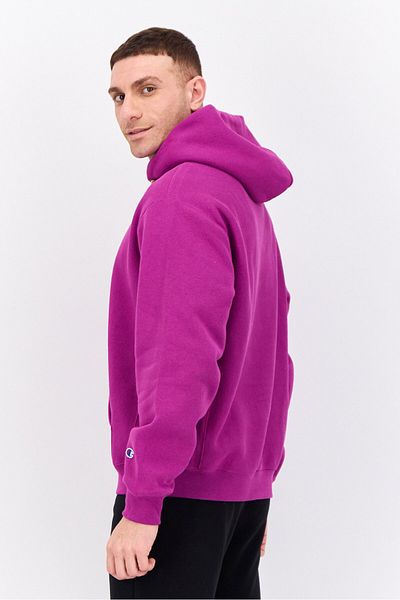 Champion Men Sportswear Fit Long Sleeves Outdoor Sweatshirt, Purple