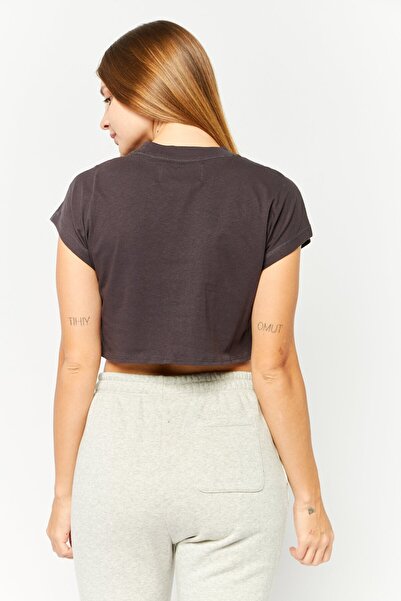 Champion Women Sportswear Fit Short Sleeve Outdoor Top, Grey