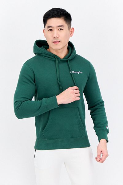 Champion Men Comfort Fit Long Sleeve Outdoor Sweatshirts, Green