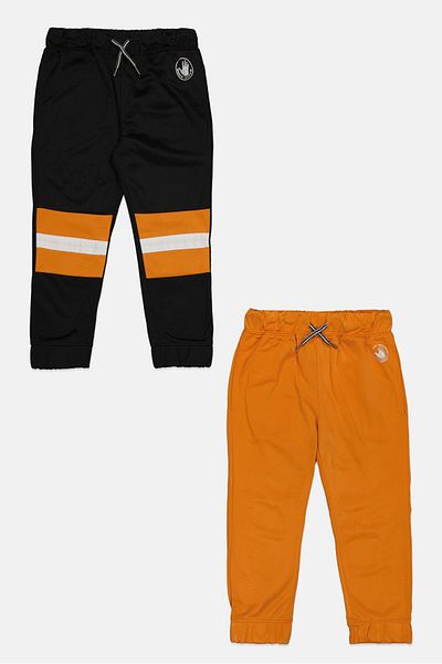Body Glove Toddlers Boy 2 Pieces Brand Logo Sweatpants, Black