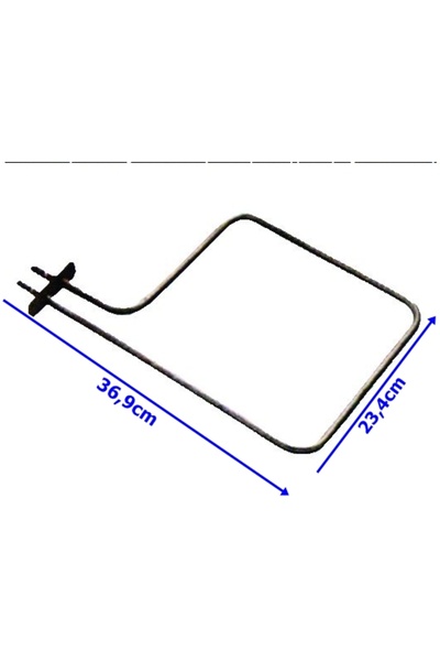 BALÇIK ÜNİVERSAL KARE MİNİ FIRINI BORU REZİSTANSI 6.5MM 220VOLT 1000WATT