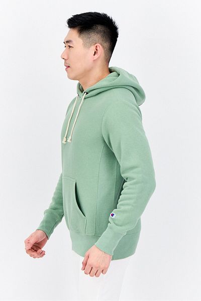 Champion Men Sportswear Fit Long Sleeve Outdoor Sweatshirts, Sage Green