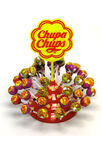 Big Babol Chupa Chups Gum Filled Lollipops 12 g X 100 Pieces