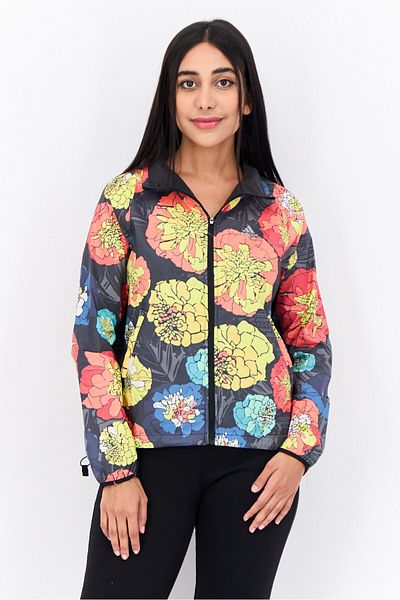 adidas Women Sportswear Fit Training Jacket, Grey