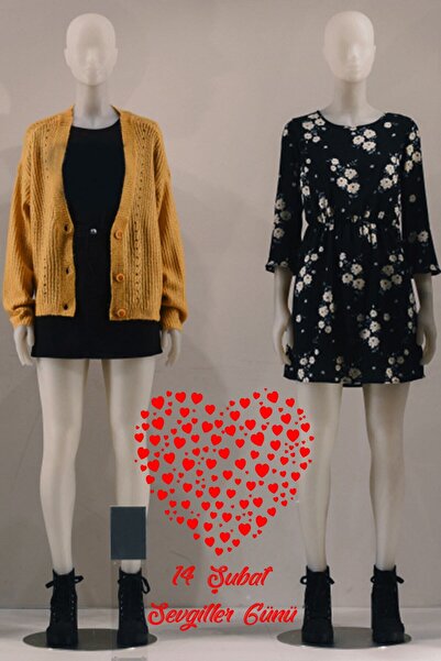 New Jargon ملصق قلوب صغيرة كبيرة مقاس 60 سم خاص لعيد الحب