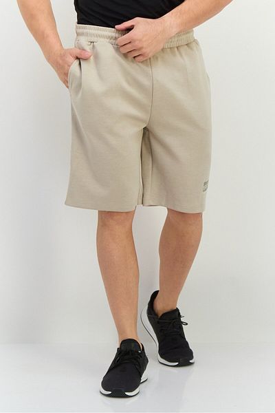 RBX Men Sportswear Fit Drawstring Outdoor Shorts, Matt Light Grey