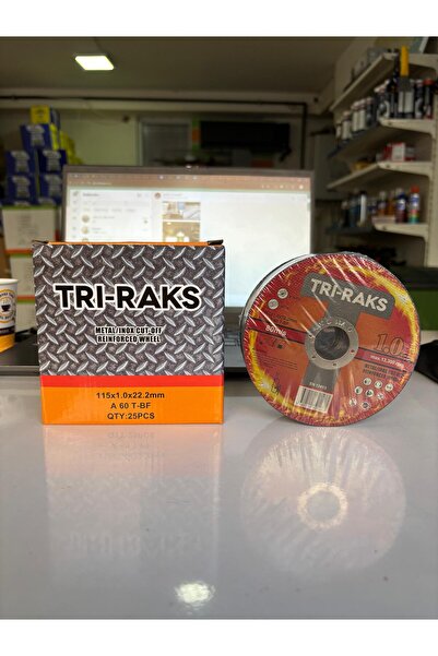 Raks İNOX KESİCİ TAŞ 115 LİK 25 ADET