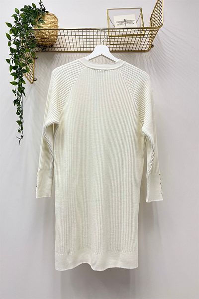Invee Cardigan Ecru - Model INVE 6863