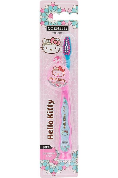 Cornells Hello Kitty Tooth Brush & Cap