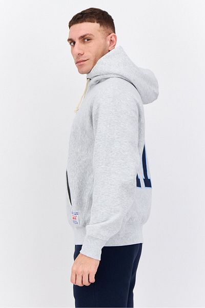 Champion Men Sportswear Fit Long Sleeves Outdoor Hoodies, Grey Heather