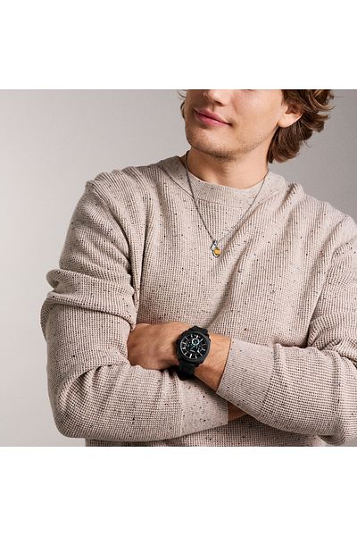 Fossil Machine Black Men's Watch Fs6099