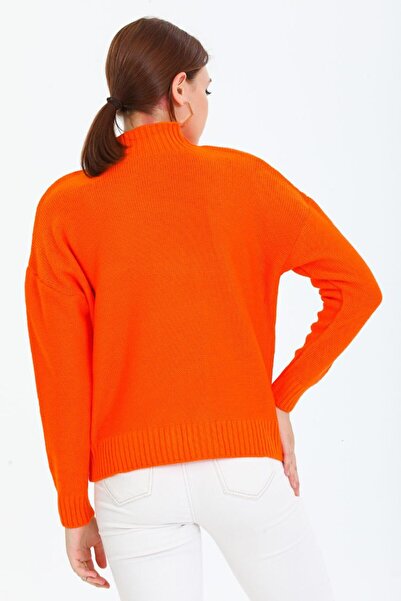 ALCHON Піврибалка з високим коміром, довгими рукавами, плетеним візерунком і грубим трикотажем, з підкладкою, з довгими рукавами, з підкладкою, з довгими рукавами, з підкладкою, з довгими ру