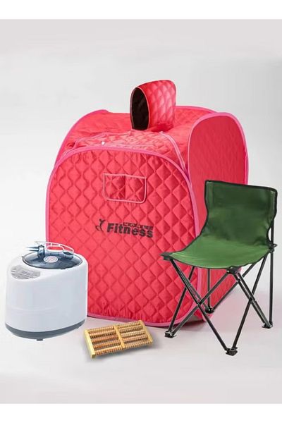 Fitness World Sauna Bath With Chair 80 x 75 x 39cm 80 x 75 x 39cm