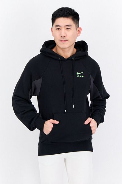 Nike Men Sportswear Fit Long Sleeves Training Hoodies, Black