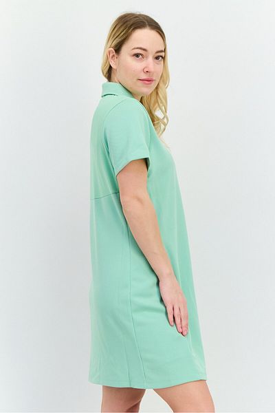 Lyle & Scott Women Brand Logo Mini Dress, Green