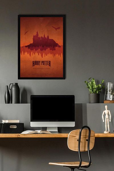 Saturn Pictură înrămată Harry Potter - Pictură poster film