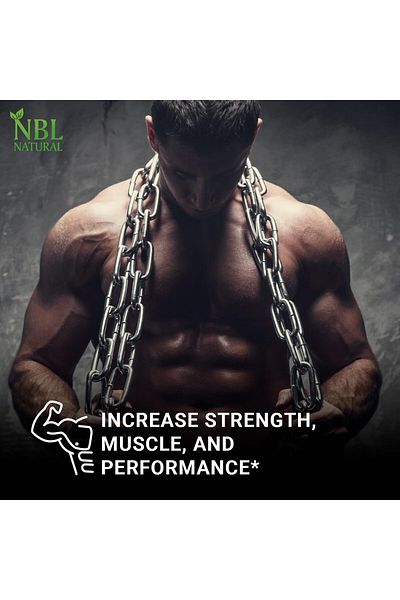 NBL Natural Creatine Monohydrate Powder, Unflavored 400g, Pure Micronized  80 Servings