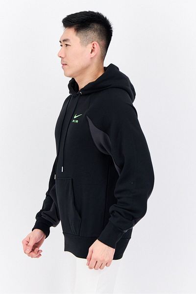 Nike Men Sportswear Fit Long Sleeves Training Hoodies, Black