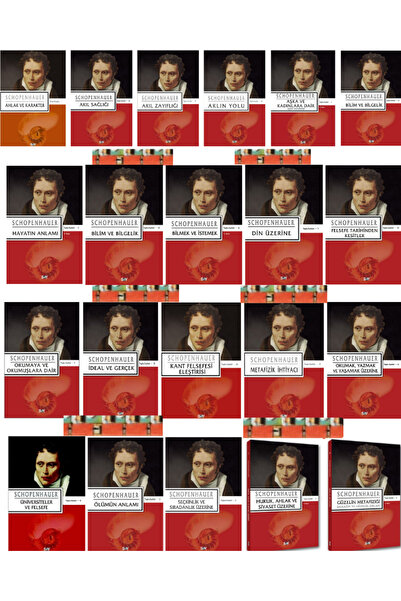 Say Yayınları Felsefe- Arthur Schopenhauer; Kitaplığı (21 kitap) SET-KARGO ÜCRETSİZ