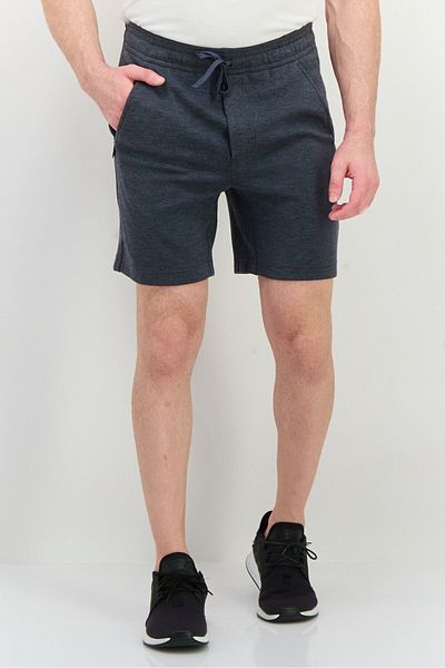 Lyle & Scott Men Heather Basic Shorts, Dark Grey