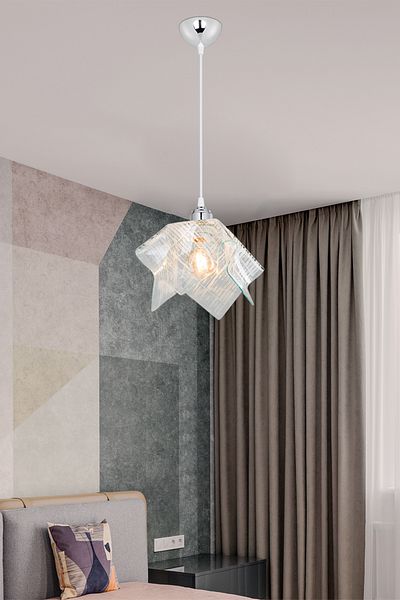 AG LightDesign White Glass Pendant Lamp Chandelier Bedroom Living Room Kitchen Corridor Lamp