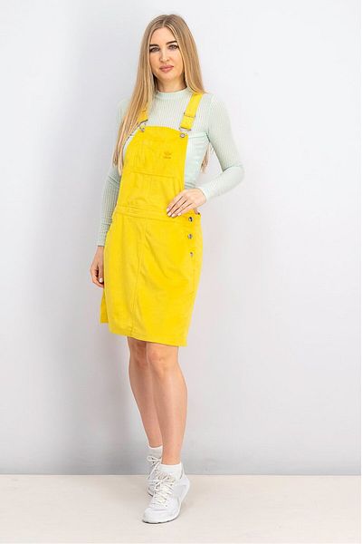 adidas Women Regular Fit Outdoor Jumper Dress, Yellow
