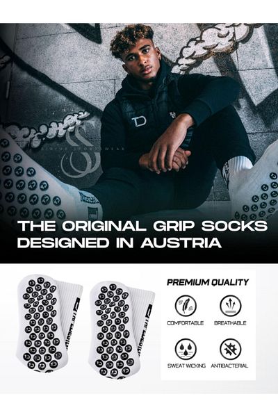 Sirius Sportswear Performance Fitness Volleyball Basketball Sports Outdoor Anti-Slip Silicone Socks and Training Knee Brace Set