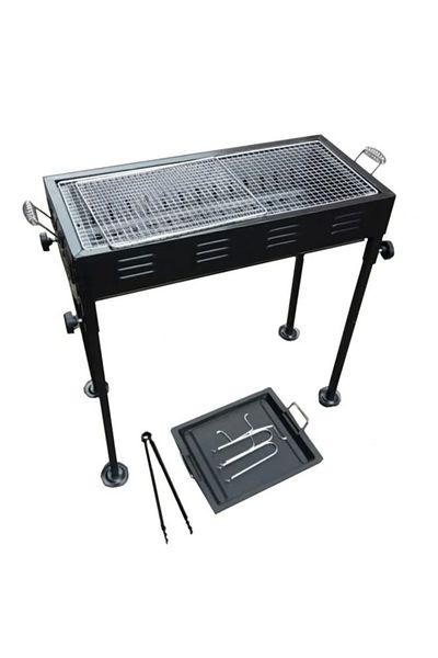 Cady One Black Free Standing Charcoal Grill