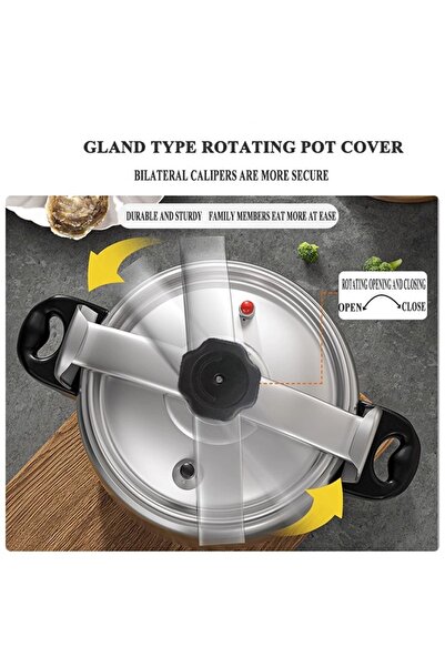 Cady One 4 liter aluminum pressure cooker